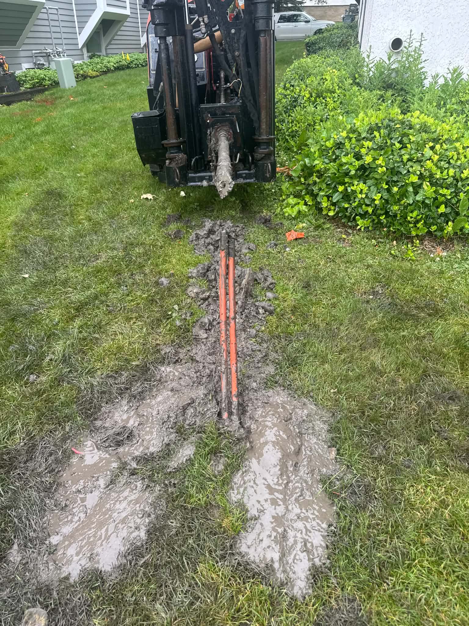 Horizontal Directional Drilling Pullback